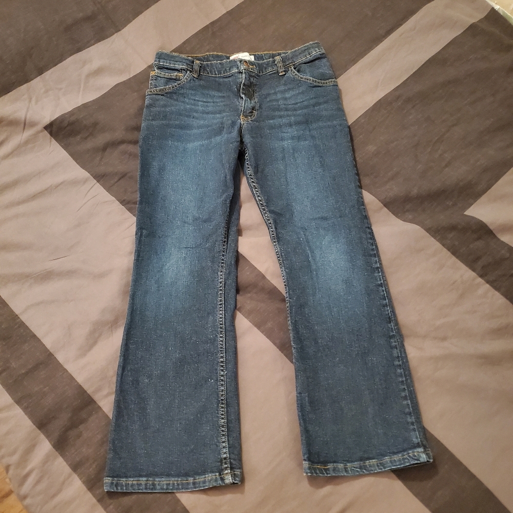 Wrangler Husky Classic Boot Size 14 Waist 30 Length 34.5